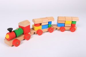 Drvena igračka Mali voz