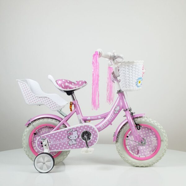 Bicikl 12" 708 Miss Cat roze
