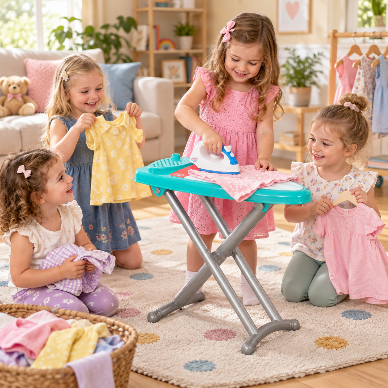 Dede Candy&Ken set za peglanje sa daskom - Slika 5