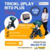 Tricikl Qplay Rito plus plavo zelena