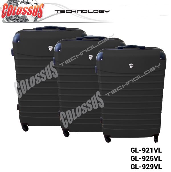Kofer putni Colossus GL-929VL Crni