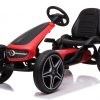 Formula na pedale Mercedes-Benz crveni