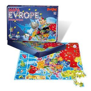 Pertini mapa Evrope puzzla