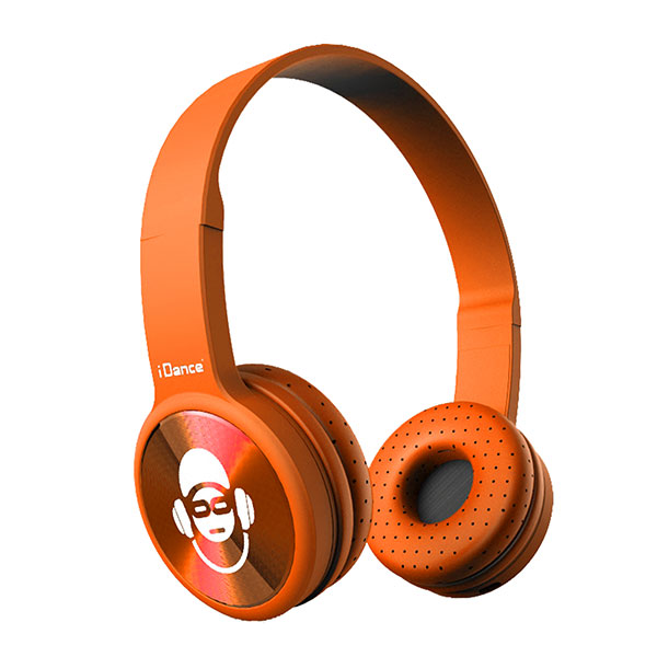Idance Bluetooth Slušalice narandžaste