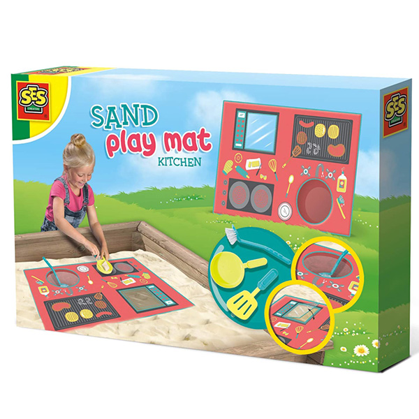Igranje u pesku kuhinja