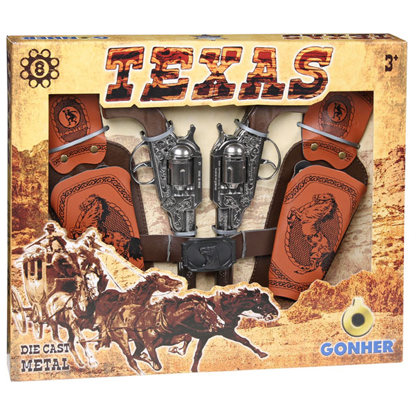 Set oružja-Texas sa dva pištolja