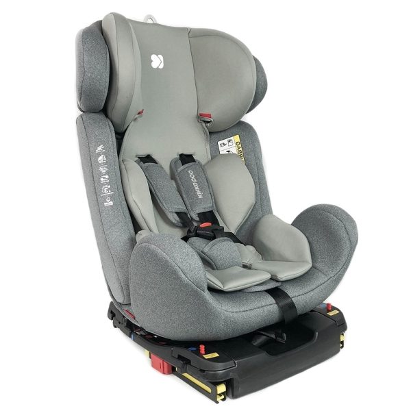 AUTOSEDIŠTE SAFE ISOFIX LIGHT GRAY