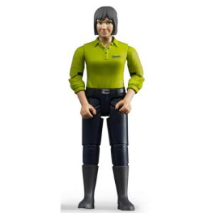 Figura žena tamno plavi jeans Bruder 604059