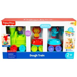 Vozić sa životinjama i plastelin Fisher Price 056463