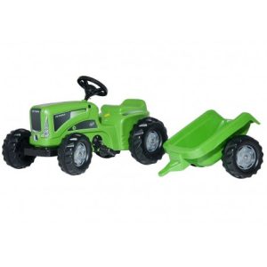 Traktor Rollykiddy Futura sa prikolicom zeleni