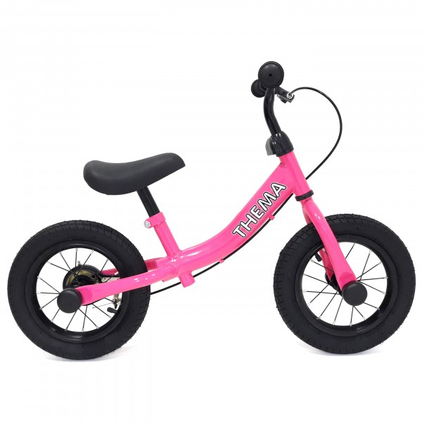 Balans bicikla sa rucnom kočnicom pink