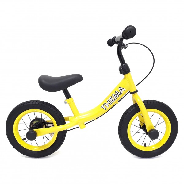Balans bicikla sa rucnom kočnicom žuta