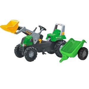 Traktor Junior sa prikolicom i utovarivačem