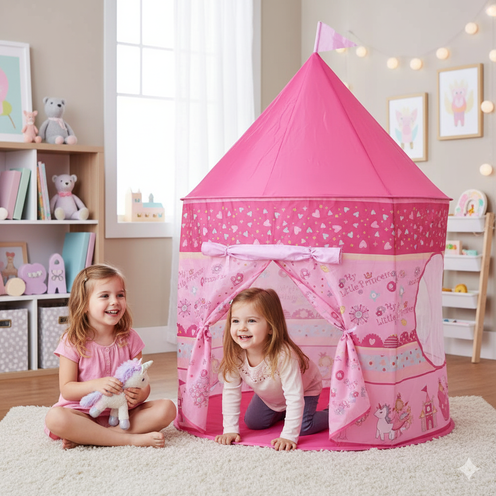 Dečiji šator roze My little Princess - Slika 2