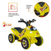 Motor guralica 2u1 Face žuta - Image 2