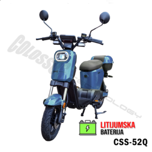 Električni bicikl Colossus-52Q plavi