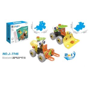 Set igračaka Building Blocks 2u1