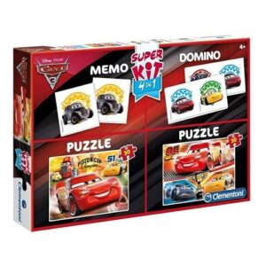 Clementoni puzzle Cars 4u1