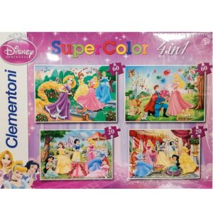 Clementoni puzzle Princess 4u1