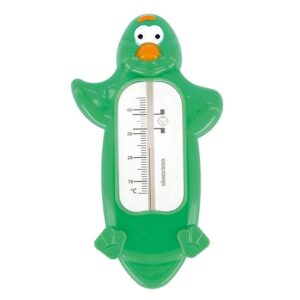 Termometar za kadicu Penguin green