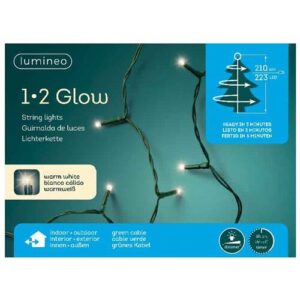 Novogodišnje LED sijalice za jelku 240cm 283L Toplo Bela 1-2 Glow