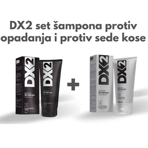 DX2 Set-šampon protiv opadanje kose i protiv sede kose