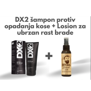 DX2 šampon protiv opadanje kose+losion za rast brade