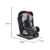 Autosedište Dragon Isofix 0-36 sivo - Image 7