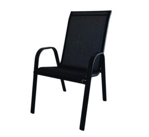 Baštenska stolica crna Family Combo