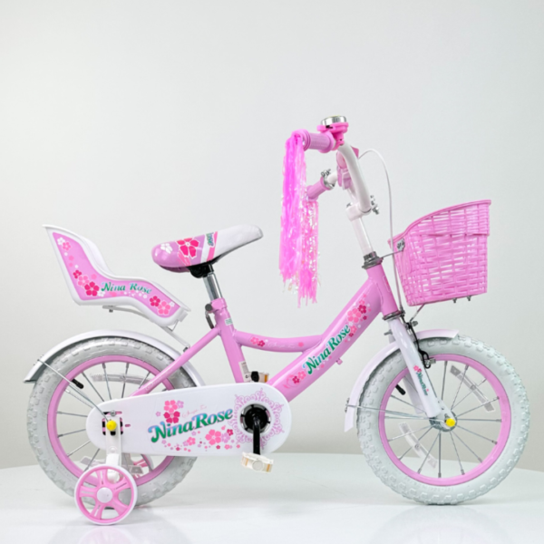 Dečiji bicikl Nina Rose Model 722-14 roze 1