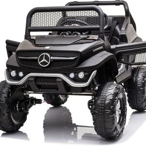 Dečiji auto Mercedes-Benz Unimog 318 crni