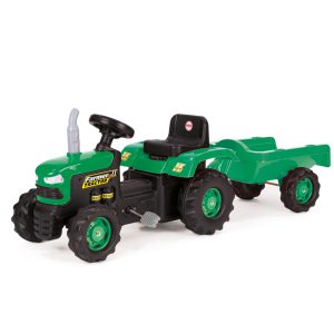 Traktor Farmer Dolu sa prikolicom zeleni
