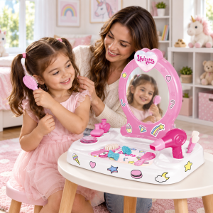 Dolu Unicorn stoni set za ulepšavanje sa ogledalom – 025630