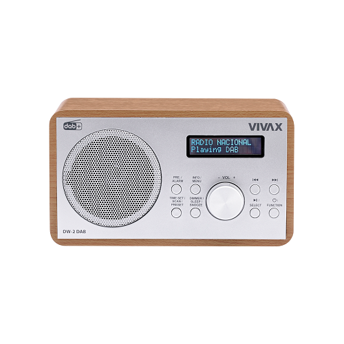 Radio uređaj Vivax DW-2 DAB braon