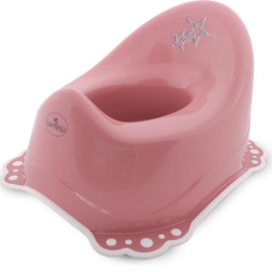 Anatomska potty noša Little Stars roze Lorelli