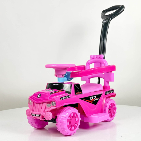 Guralica dečija autić roze model 468