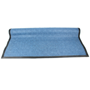 Tepih otirač 117x183 cm plavi