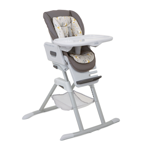 Hranilica Mimzy Spin Geometic Joie praktična i funkcionalna stolica koja ima sve što je potrebno za hranjenje bebe.Garantuje bezbednost deteta i udobnost.