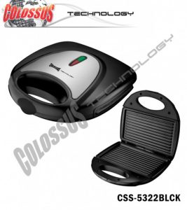 Sendvič toster Colossus CSS-5322BLACK