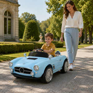 Dečiji auto na akumulator Retro M 12 V – plava