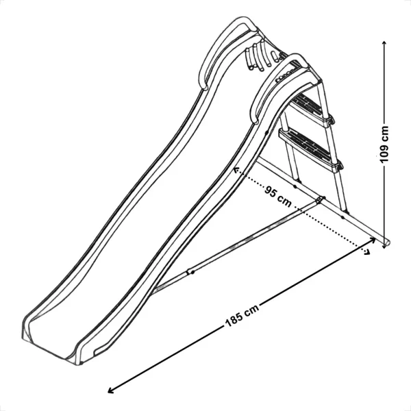 Tobogan sa metalnom konstrukcijom NS603 - Image 2
