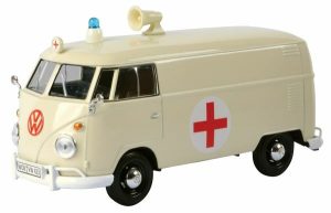 Metalni kombi 1:24 Volkswagen ambulance