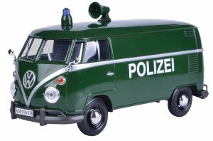 Metalni policijski kombi 1:24 Volkswagen