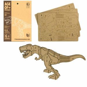 3D drvena slagalica T-rex