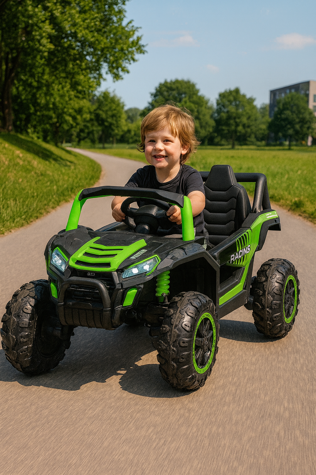 Bagi UTV na akumulator zeleni 2201 - Slika 3