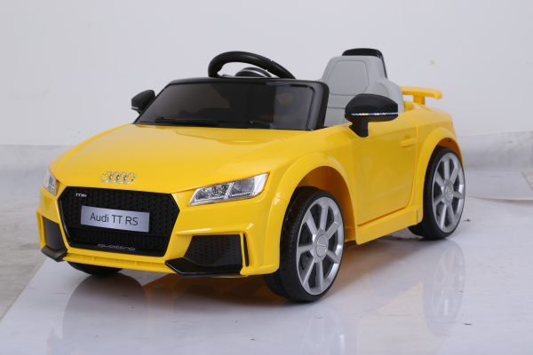 Automobil na akumulator zuti AUDI TT Roadster