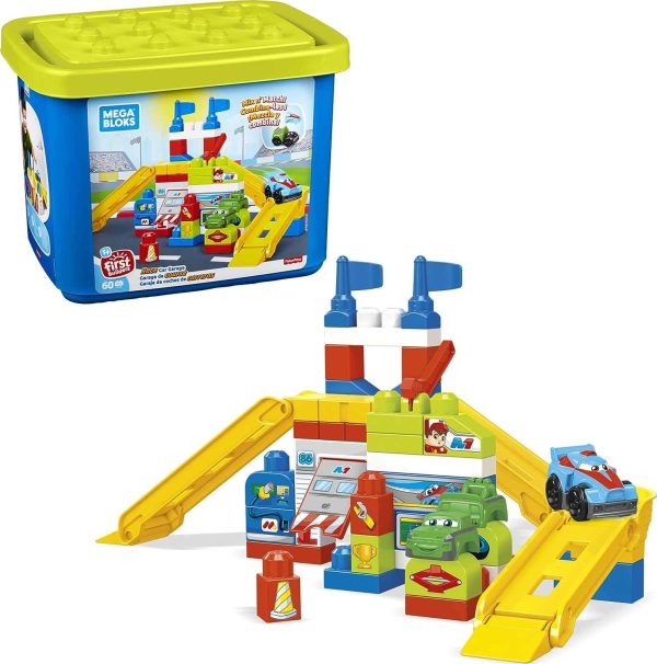 Kocke 60 delova Garaza Mega Bloks