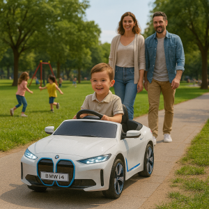 BMW I4 Auto na akumulator beli