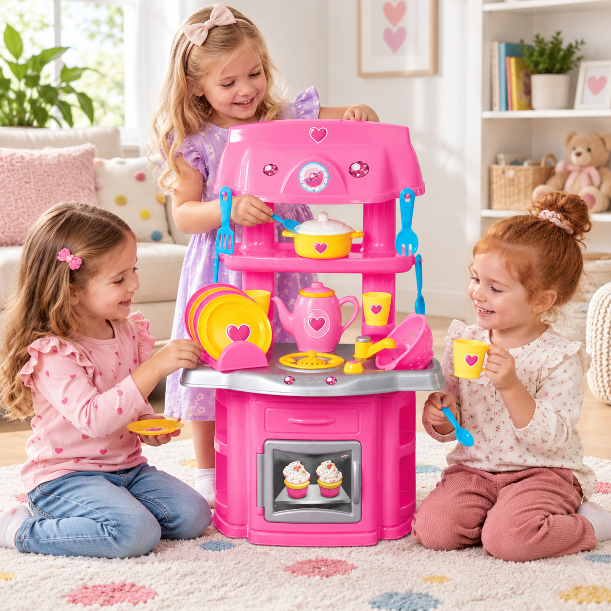 Dede Barbie Chef dečija kuhinja 015034 - Slika 3