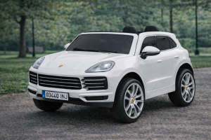 Porsche SUV auto na akumulator bela